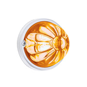 Glass Watermelon Light Kit With 4 LED Light-Amber LED/Clear Lens