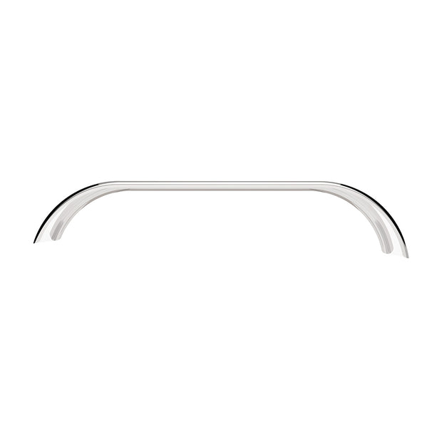 120" 430 Stainless Steel (16ga) Roll  Formed Edge Smooth Full Fender 54" Spread - SS Series (Pair)