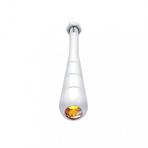 4-3/4" Steering Column Tilt Handle With Amber Crystal