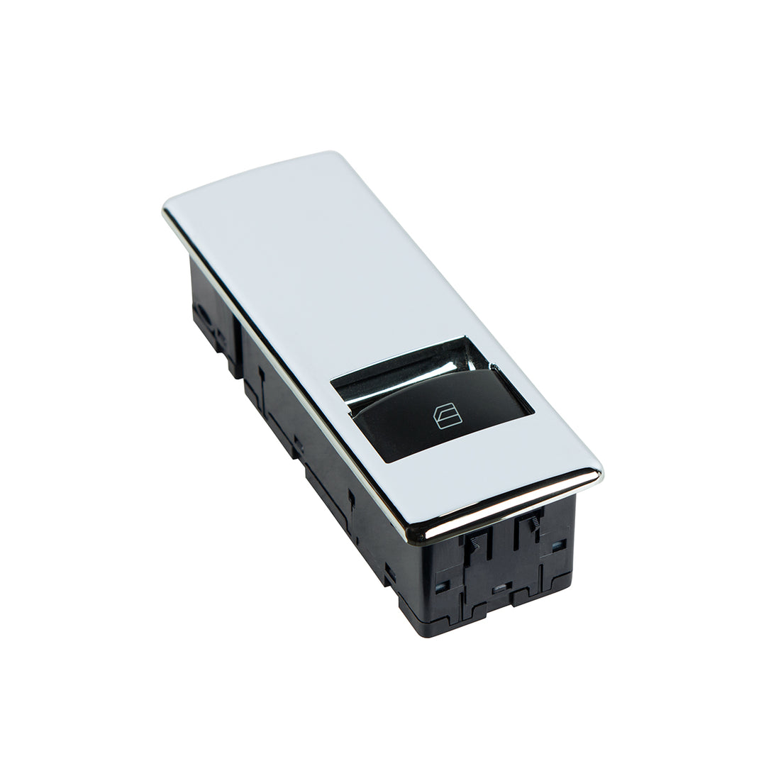 Chrome Door Switch Cover With Power Windows For 2018-2023 Freightliner Cascadia - Passenger