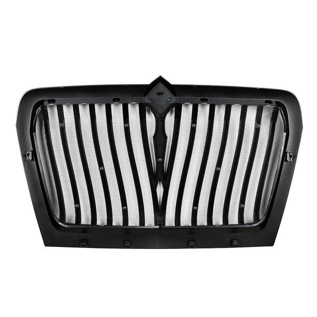 Black Curved Style Grille With Bug Screen For 2018-2024 International LT