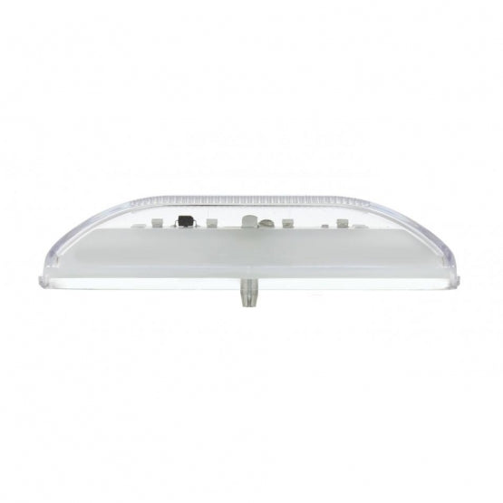 10 LED Rectangular GloLight (Clearance/Marker) - Red LED/Clear Lens
