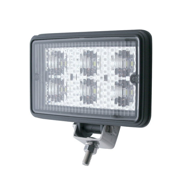 6 High Power 1 Watt LED Rectangular Work Light (Retail)
