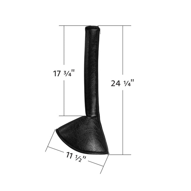 17" Vinyl Shifter Boot - Black