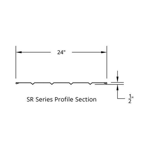 80" 430 Stainless Steel (18ga) Half Fender - SR Series (Pair)