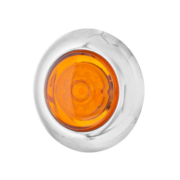 LED Single Function ArcBlast 3/4" Mini Light (Clearance/Marker) - Amber LED/Amber Lens