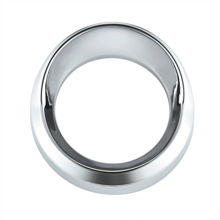 2-1/4" Pyrometer Gauge Bezel For Kenworth With Visor