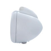 Stainless Steel Guide 682-C Headlight H4 With Amber LED & Dual Mode LED Signal-Clear Lens