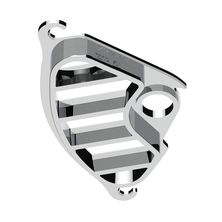 Chrome Plastic A/C Dash Corner Vent For 2006+ Peterbilt - Driver