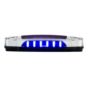 6 Amber LED Light (Clearance/Marker) With 6 Blue LED Side Ditch Light