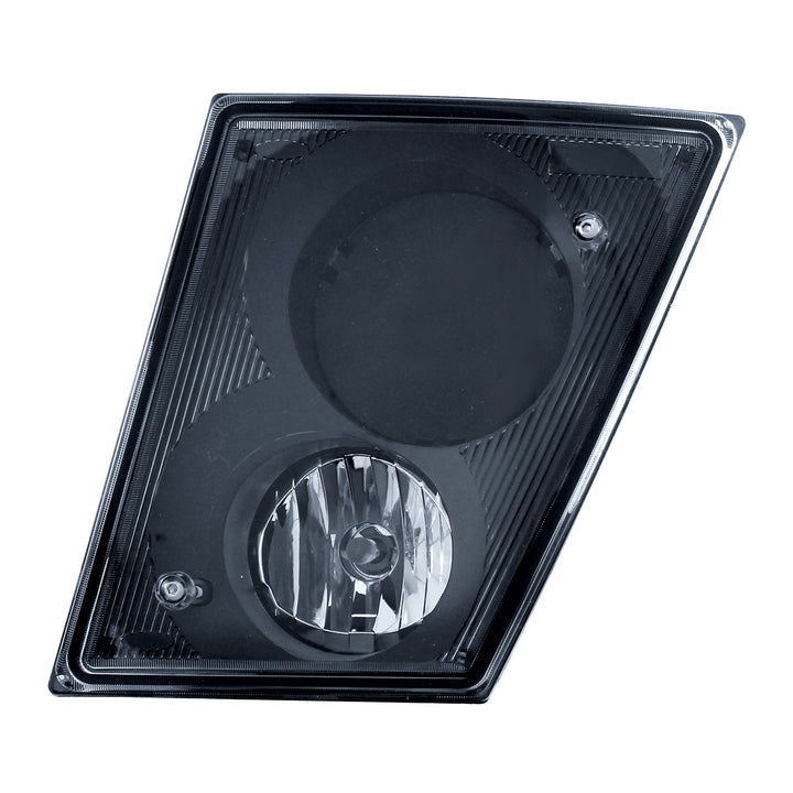 Black Fog Light Assembly For 2003-2017 Volvo VN/VNL - Driver