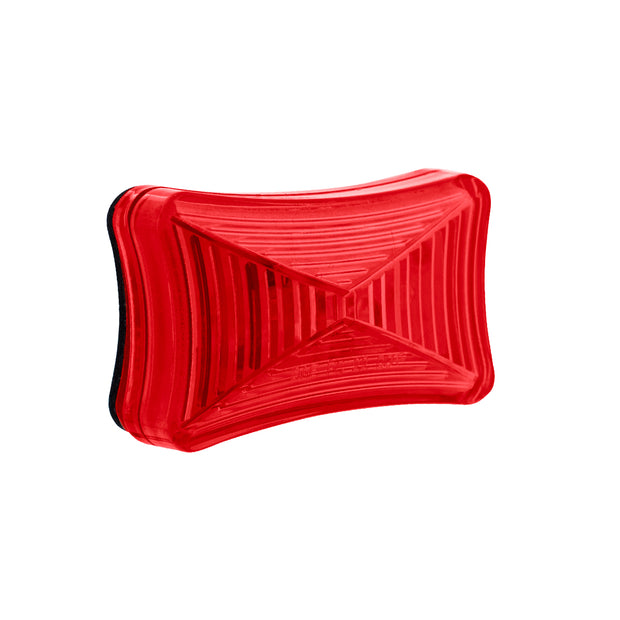 3 LED Rectangular Clearance/Marker Light-Red LED/Red Lens
