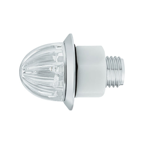 2 LED Dual Function 3/4" Mini Watermelon Light (Clearance/Marker) - Amber LED/Clear Lens