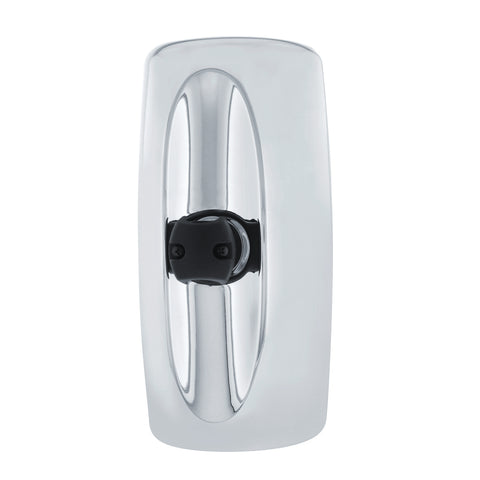 Chrome Main Mirror Head For Freightliner M2 - Fits LH & RH, Non Heated, Non Power Adjust