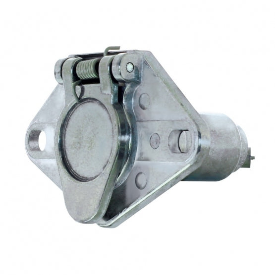 Round 6-Way Male Connector - Split Pin