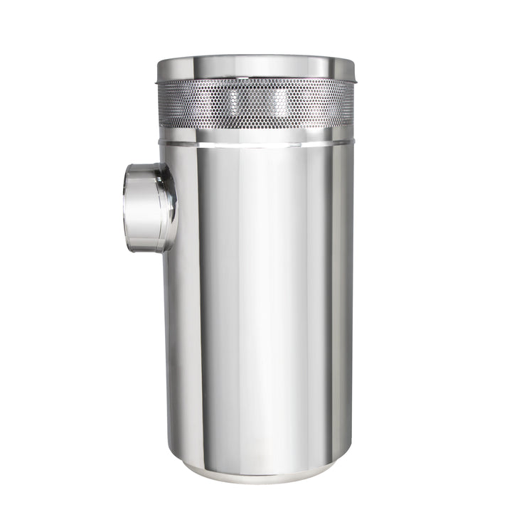 15" Chopped Stainless Air Cleaner Housing for Peterbilt