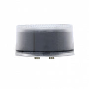 9 LED 2" Round Mirage Light (Clearance/Marker) - Red LED/Clear Lens