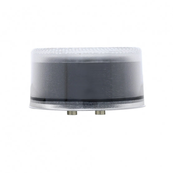 9 LED 2" Round Mirage Light (Clearance/Marker) - Red LED/Clear Lens