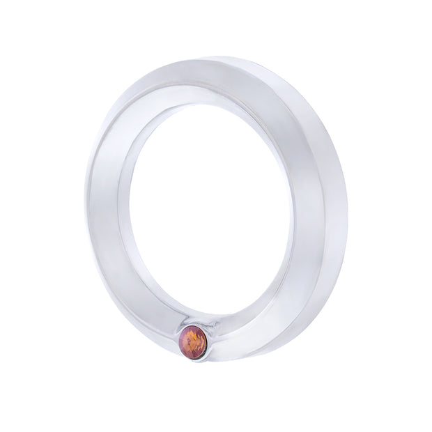 Signature Series Small Gauge Bezel For 2006+ Peterbilt - Copper Crystal