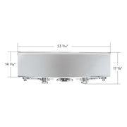 Chrome Steel Front Panel Assembly For 2008-2024 Isuzu NPR (ELF 400/500/600)