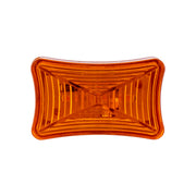 3 LED Rectangular Clearance/Marker Light-Amber LED/Amber Lens