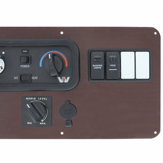 Chrome Dash Switch Blank For Western Star