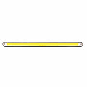 24 LED 12" GloLight Bar With Black Housing - Amber LED/Clear Lens