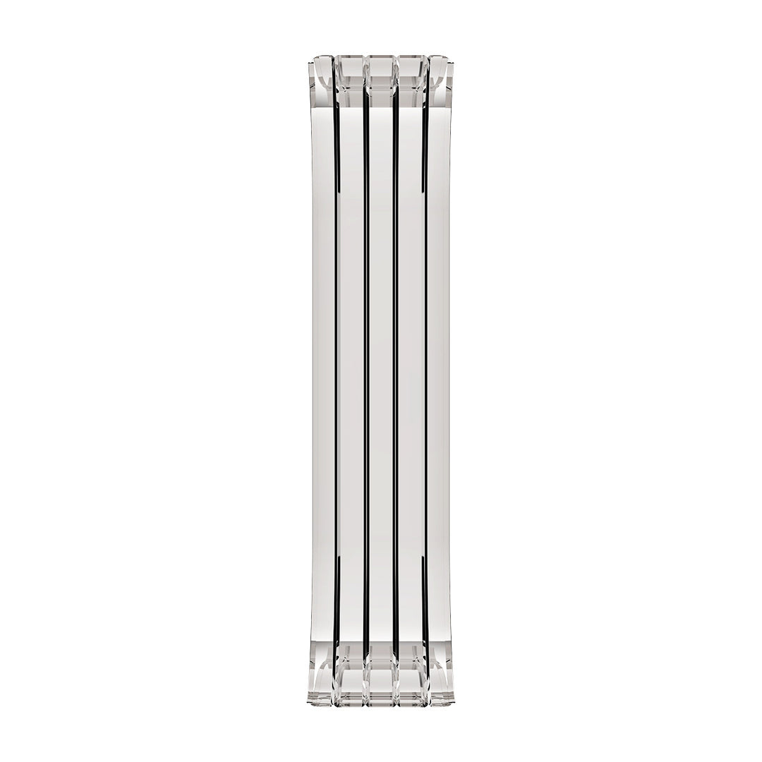 126" 430 Stainless Steel (18ga) Beaded Edge Ribbed Full Fender  54" Spread - SR Series (Pair)