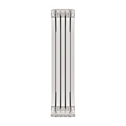 126" 430 Stainless Steel (18ga) Beaded Edge Ribbed Full Fender  54" Spread - SR Series (Pair)