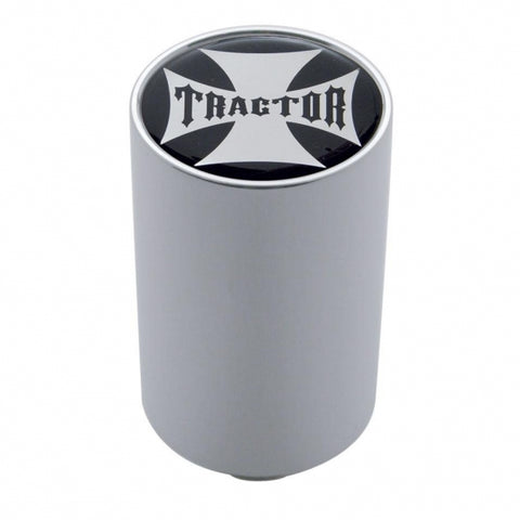 "Tractor" 3" Air Valve Knob - Black Maltese Cross Sticker