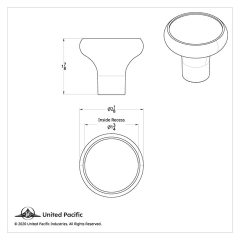 "Emergency" Deluxe Air Valve Knob - Red Glossy Sticker