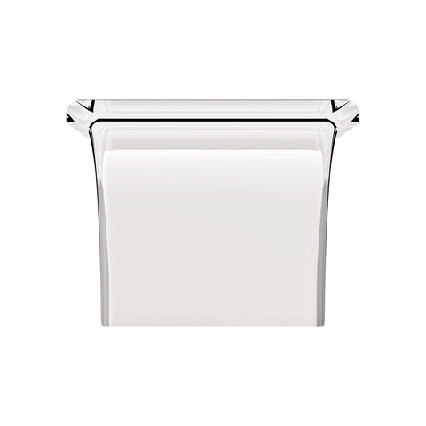 66" 430 Stainless Steel (16ga) Roll Formed Edge Smooth Half Fender - SS Series (Pair)