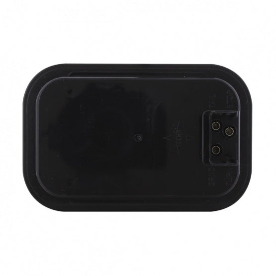 15 LED Rectangular Turn Signal Light - Amber LED/Amber Lens