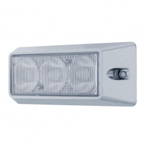 3 High Power LED Warning Light - Amber LED