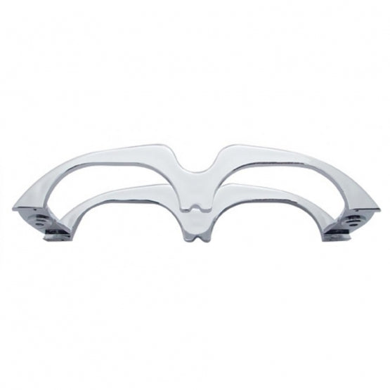 Chrome Plastic Turtle Back Lens Guard