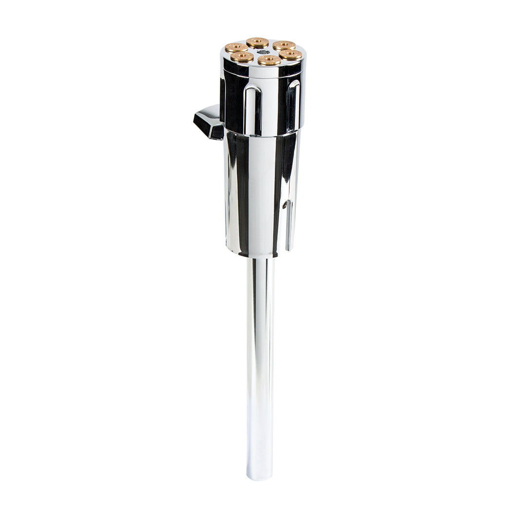 Gun Cylinder 9/10 Speed Gearshift Knob - Chrome