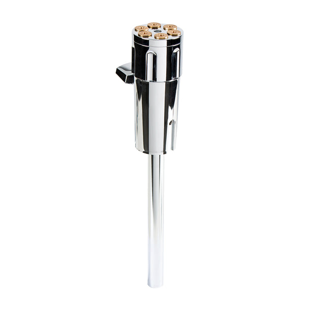Gun Cylinder 9/10 Speed Gearshift Knob - Chrome