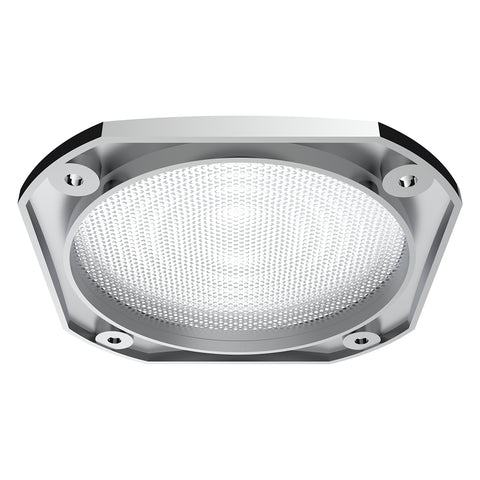 Chrome 4-1/2" Square Speaker Cover For International 9900 (1999-2017), 9400/9300/9200 (1997-2010)