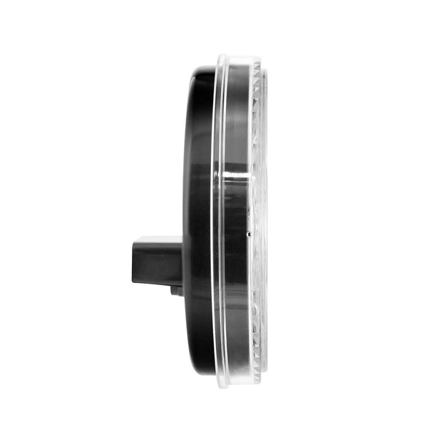 6 LED 4" Round Light (Back-Up)-White LED/Clear Lens