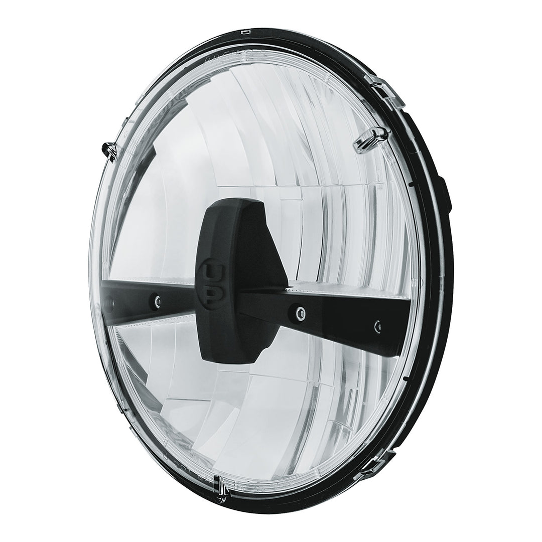 ULTRALIT - 5 High Power LED 7" Dual Function Headlight - Black