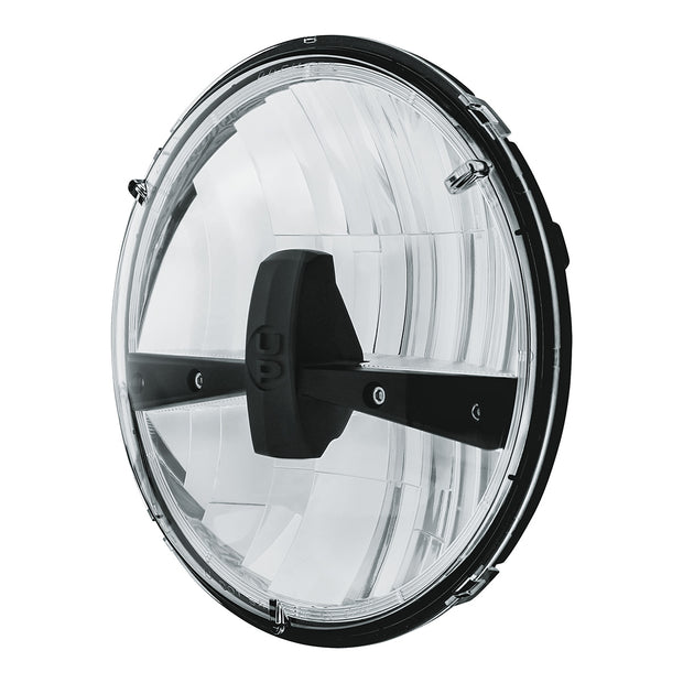 ULTRALIT - 5 High Power LED 7" Dual Function Headlight - Black