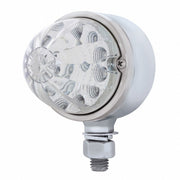 17 LED Reflector Watermelon Single Face Light - Amber LED/Clear Lens