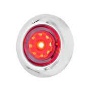 LED Single Function ArcBlast 3/4" Mini Light (Clearance/Marker) - Red LED/Clear Lens
