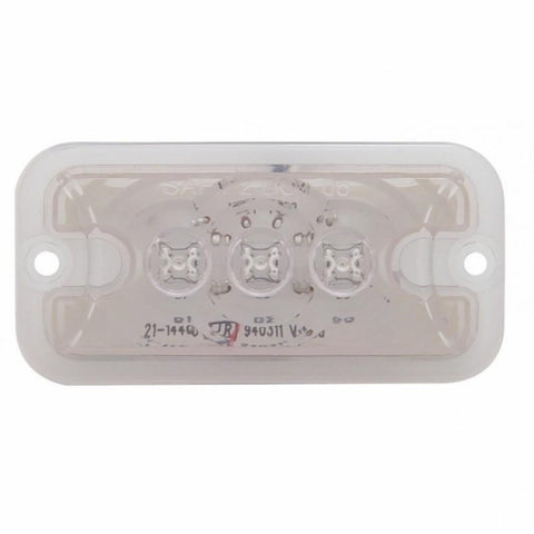 3 LED Light (Clearance/Marker) - Red LED/Clear Lens