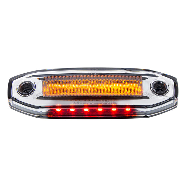 6 Amber LED Light (Clearance/Marker) With 6 Red LED Side Ditch Light