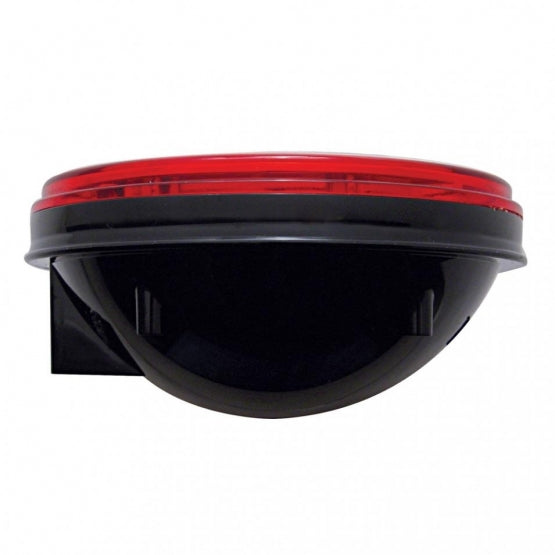 40 LED 4" Round Light (Stop, Turn &amp; Tail) - Red LED/Red Lens
