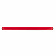 24 LED 12" GloLight Bar With Black Housing - Red LED/Red Lens