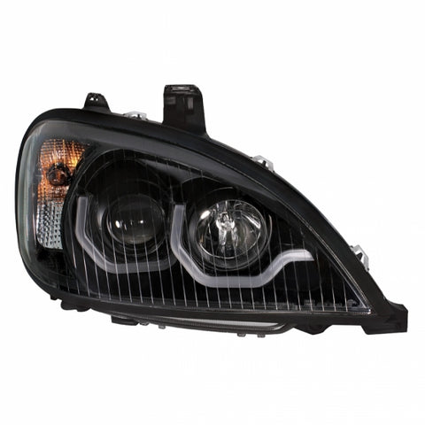 Blackout Projection Headlight With Dual Function Light Bar For 2001-2020 Freightliner Columbia - Passenger