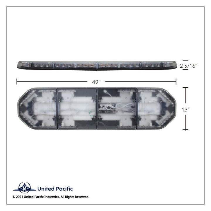 16 LED 49" High Power LED Warning Light Bar