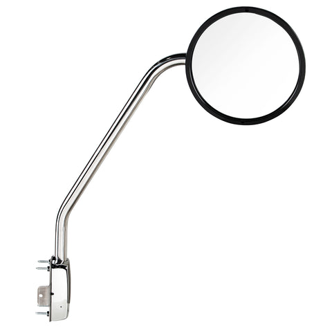 Chrome Hood Mirror For 2013-2021 Kenworth T680 - Passenger